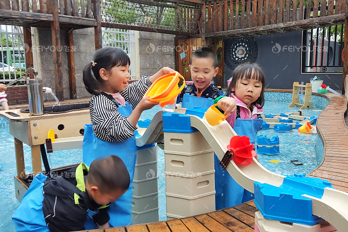 走進幼兒園沙水玩具，體驗探究樂趣